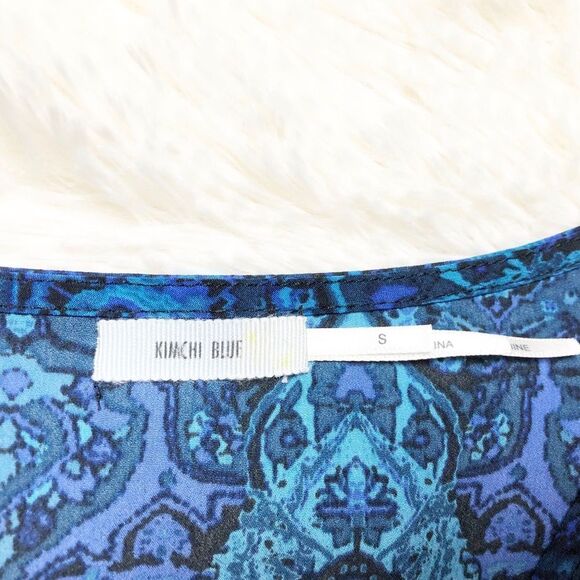 Kimchi Blue Short Sleeve Romper Black Lace Elastic Waist Size Small - Picture 5 of 7